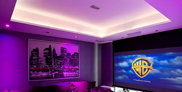 Tampilan Proyeksi Langit-langit yang Berubah-ubah